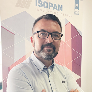 Jordi Ruiz - Responsable de proyectos de prescripción de Isopan Ibérica
